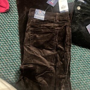 Chaps Dark Brown Corduroy Pants